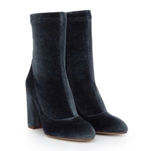 Sam Edelman Gray Calexa Sock Bootie NWOB